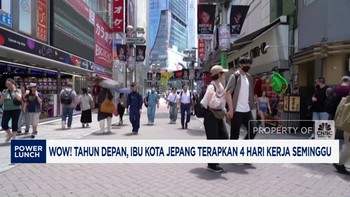 Video: Tahun Depan, Ibu Kota Jepang Terapkan 4 Hari Kerja Seminggu