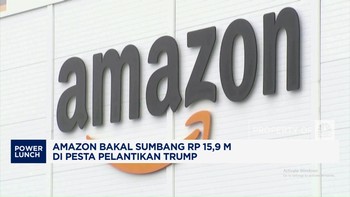 Video: Amazon Bakal Sumbang Rp 15,9 Miliar di Pesta Pelantikan Trump