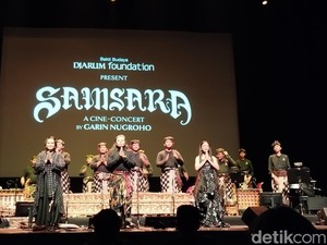 Panggung Cine-Concert Samsara Digelar, Orkestra Gamelan Jadi Sorotan