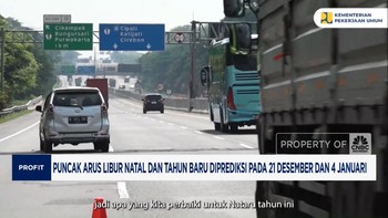 Video: Puncak Arus Libur Nataru Diprediksi 21 Desember dan 4 Januari