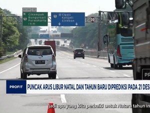 Video: Puncak Arus Libur Nataru Diprediksi 21 Desember dan 4 Januari