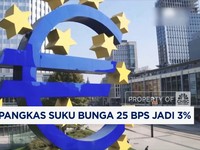 Video: ECB Pangkas Suku Bunga 25 bps Jadi 3%