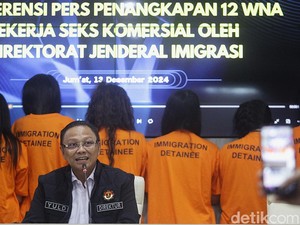 Jadi PSK di Jakarta, 12 WN Vietnam Dideportasi-Ditangkal Masuk RI