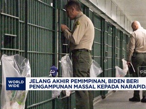 Video: Jelang Akhir Jabatan, Biden Beri Pengampunan Massal Narapidana