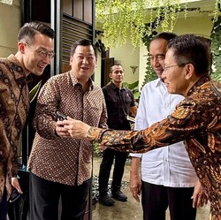 Konglomerat Grup Lippo Sambangi Rumah Jokowi