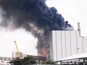 Kebakaran di Gresik Ternyata Dialami Pabrik NPK Petrokimia