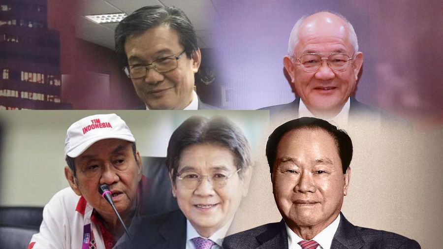 Kolase 5 Orang terkaya RI. (Pool)