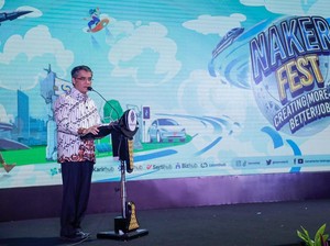 Buka Naker Fest Jakarta, Menaker Beri Pesan Ini buat Para Pencari Kerja