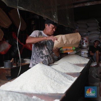 Penampakan Stok Beras Melimpah Jelang Nataru, Harganya Turun!