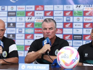PSS Sleman Sulit Cetak Gol Lawan PSM, Mazola Ungkap Sebabnya