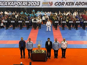 Wakapolri Buka Kejurnas Inkanas Karate Piala Kapolri 2024