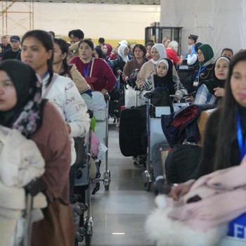 Potret 37 WNI Berhasil Dievakusasi dari Suriah