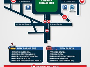 Ada Apel Baznas di Simpang Lima Semarang, Simak Pengalihan Arusnya!