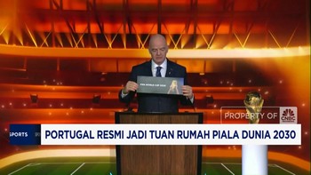 Video: Portugal Resmi Jadi Tuan Rumah Piala Dunia 2030