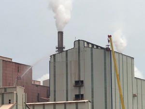 Kebakaran di Pabrik NPK Petrokimia Gresik Dinyatakan Padam