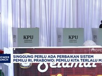 Video: Prabowo Sebut Pemilu RI Terlalu Mahal, Butuh Perbaikan Sistem!