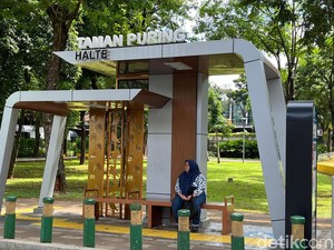 Melihat Wajah Baru Halte-halte di Jakarta yang Makin Estetik