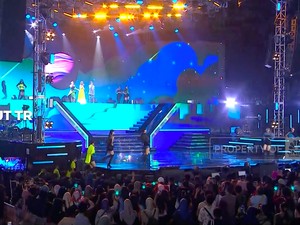 Video: HUT Transmedia 23 Bertabur Bintang