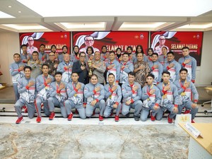 Tim Garuda Bhayangkara Borong Medali Kejuaraan Taekwondo Polisi di Vietnam