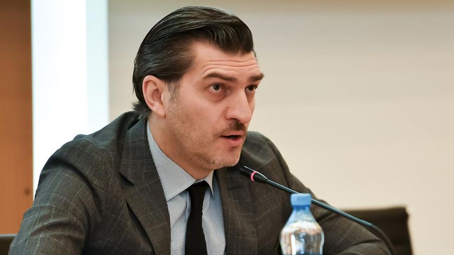 Mikheil Kavelashvili. (AP Photo, File)