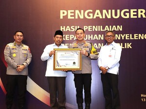 Polresta Malang Kota Raih Penghargaan Pelayanan Publik 2024 dari Ombudsman RI