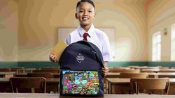 Telkomsel Ajak Pelanggan Tukarkan Poin buat Donasi Tas Sekolah Pelajar