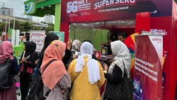 Banjir Promo, Booth Telkomsel di HUT Ke-23 Transmedia Diserbu Pengunjung