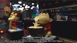 Gemas! Kafe Tema Crayon Shinchan Ini Bikin Nostalgia