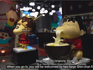 Gemas! Kafe Tema Crayon Shinchan Ini Bikin Nostalgia