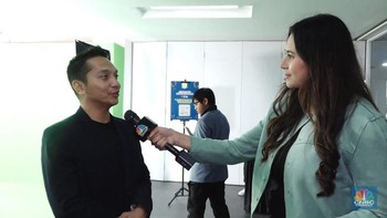 Simak Keseruan Sehari Jadi Presenter CNBC di HUT Transmedia ke-23