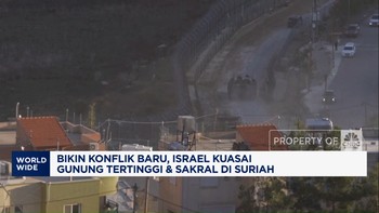 Video: Bikin Konflik Baru, Israel Kuasai Gunung Sakral di Suriah