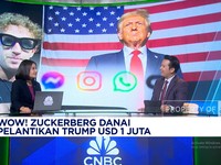 Video:Bos Meta Danai Pelantikan Trump Hingga Bos Rokok: Setop Merokok!