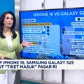 Video: Salip iPhone 16, Samsung Galaxy S25 Rebut 
