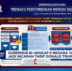 Video: Gubernur BI Ungkap 5 Negara Incaran Tarif Donald Trump