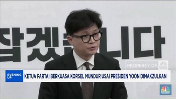 Ketua Partai Berkuasa Korsel Mundur Usai Presiden Yoon Dimakzulkan