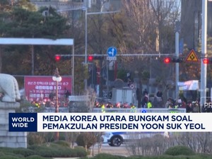 Video: Media Korea Utara Bungkam Soal Pemakzulan Presiden Korsel