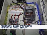 Video: Pemerintah Diskon Tarif Listrik Hingga 50% Sampai 2 Bulan