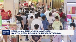Video: Penjualan Ritel China November Naik 3%