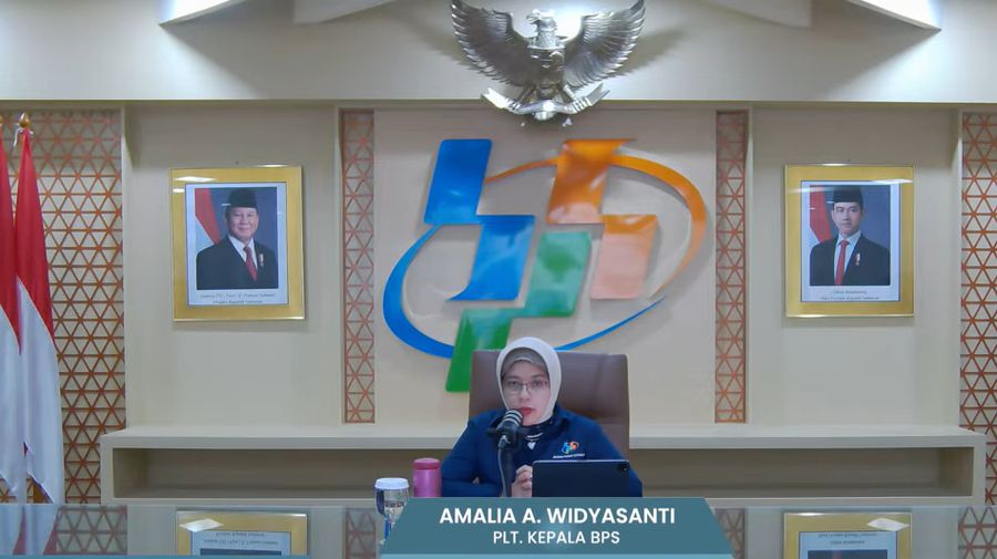 Rilis BPS 16 Desember 2024. (Tangkapan Layar Youtube)
