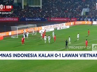 Video: Timnas Kalah 0-1 Lawan Vietnam