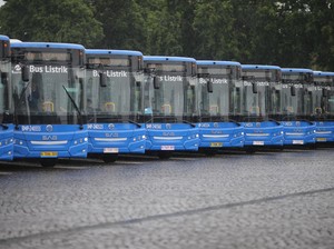 10 Ribu Bus Listrik Bakal Wara-wiri di Jakarta