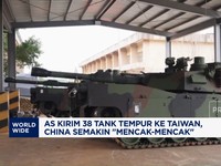 Video: AS Kirim 38 Tank Tempur Ke Taiwan, China Mencak-Mencak