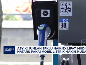  Jumlah SPKLU Naik 8x Lipat, Mudik Nataru Pakai Mobil Listrik