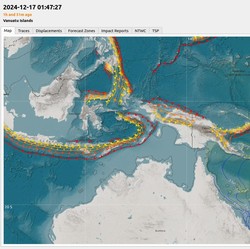 Gempa M7,5 dan Tsunami Hantam Vanuatu, BMKG Jelaskan Efek ke Indonesia