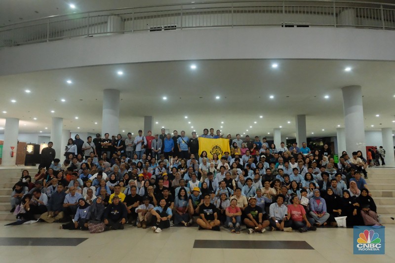 HUT ke-60 Mapala UI. (CNBC Indonesia/Suhendra)