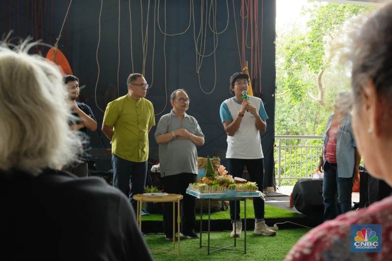 HUT ke-60 Mapala UI. (CNBC Indonesia/Suhendra)