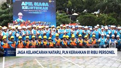 Video: Jaga Kelancaran Nataru, PLN Kerahkan 81 Ribu Personel