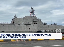 Video: Kapal Perang AS Berlabuh di Kamboja