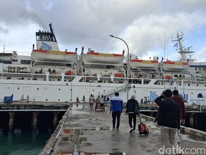 Pelni Catat Ada Sekitar 551 Ribu Orang Naik Kapal di Libur Nataru
