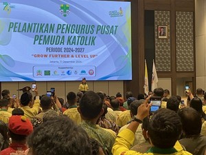 Wapres Gibran Hadiri Pelantikan Pengurus Pemuda Katolik 2024-2027